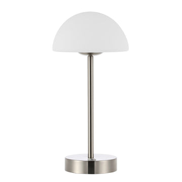 Xavier 12.5" Modern Minimalist Iron Rechargeable Integrated LED Table Lamp - JONATHAN Y